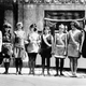 1921 photograph showing the competitors in the original Miss America. Margaret Bowman is second from the left.